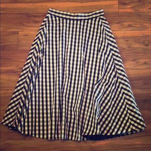 Kate spade gingham skirt